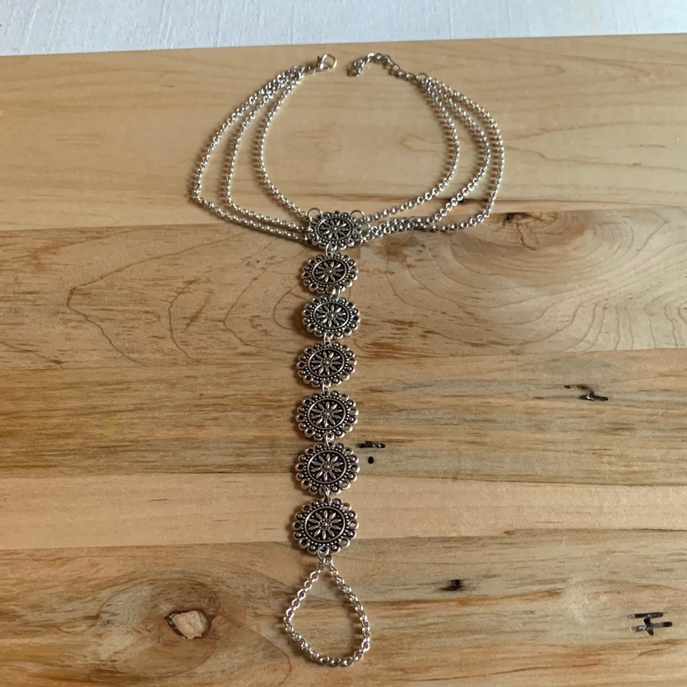 Anklet with Toe Ring